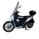 Coprigambe Termoscud R168X, un coprigambe impermeabile e termico. Utilizzato su scooter. Di Tucano Urbano.